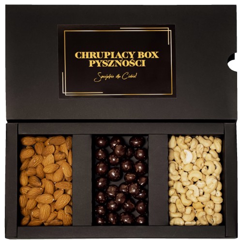 Zestaw prezentowy - bombonierka z bakaliami